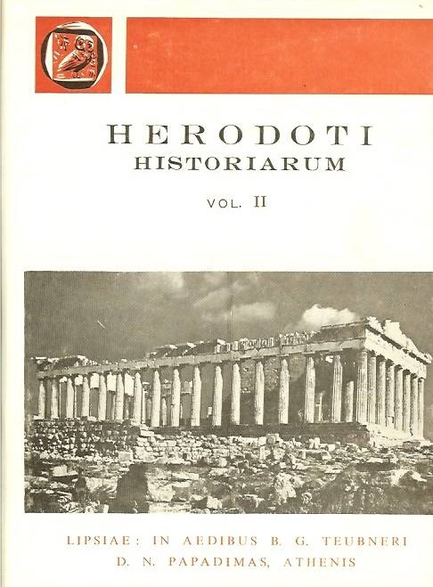 HERODOTI HISTORIARUM, VOL. II, LIBRI V-IX (ΗΡΟΔΟΤΟΥ ΙΣΤΟΡΙΑΙ, ΤΟΜΟΣ Β